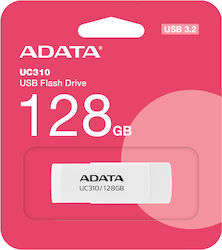 Adata UC310 128GB USB 3.2 Stick Λευκό