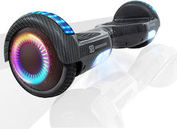 Smart Balance Wheel Regular Carbon PRO Hoverboard with 15km/h Max Speed and 10km Autonomy in Negru Color