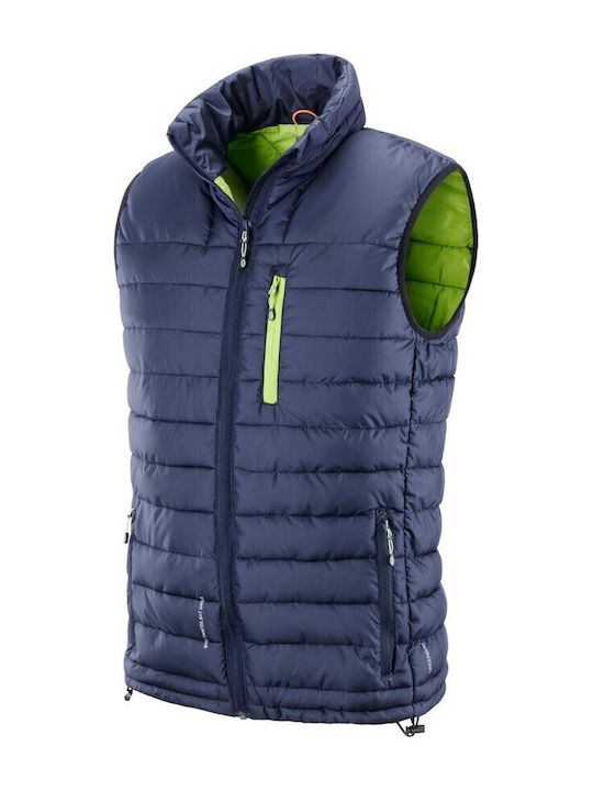 Neri Men's Safety Vest Blue