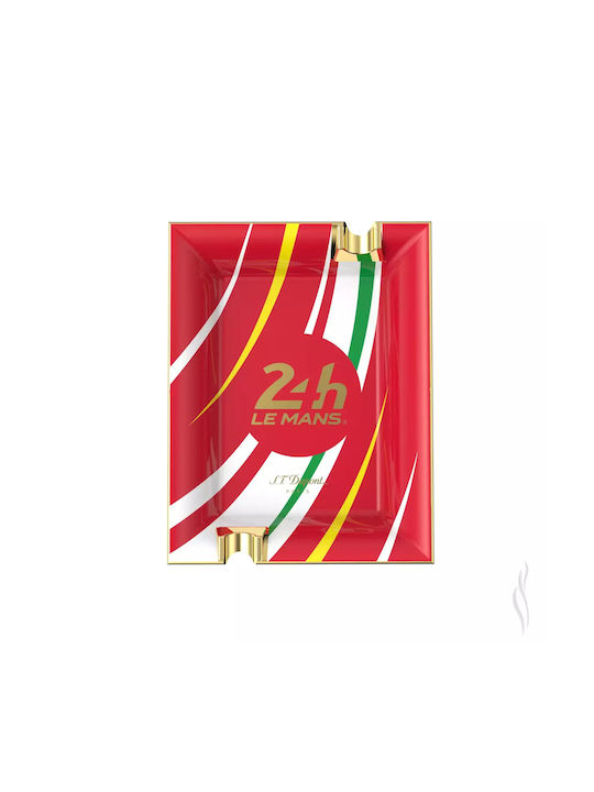 S.T. Dupont Ashtray Σταχτοδοχείο Πούρου Πορσελάνης Le Mans Ashtray Red