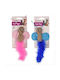 Flamingo Cat Toy Blue