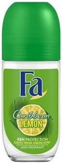 Fa Caribbean Αποσμητικό σε Roll-On 50ml