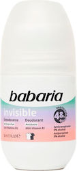 Babaria Invisible Αποσμητικό σε Roll-On 50ml Babaria Invisible Αποσμητικό σε Roll-On 50ml