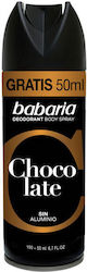 Babaria Chocolate Αποσμητικό 48h Spray 200ml Babaria Chocolate Αποσμητικό 48h Spray 200ml