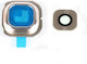 Camera Lens Glass Gold for Samsung Galaxy S6