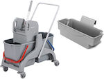 Delta Cleaning Janitor & Housekeeping Cart 2x25Es