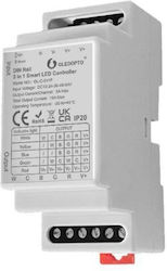 Gledopto Ασύρματο Τηλεχειριστήριο RF Επιτοίχιο GL-C-011P