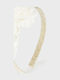 Mayoral Gold Kids Headband with Flower