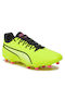 Puma King Pro FG/AG Low Football Shoes with Cleats Yellow