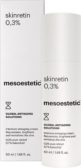 Skinretin 0,3% Крем за Лице Нощен за Против Стареене и Блясък с Ретинол и Центела Азиатика 50ml