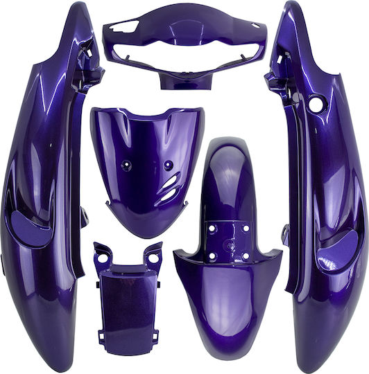 Suzuki Motorcycle Plastic Set for Suzuki FX 125 Purple 6pcs