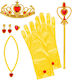 Carnival Gloves Yellow