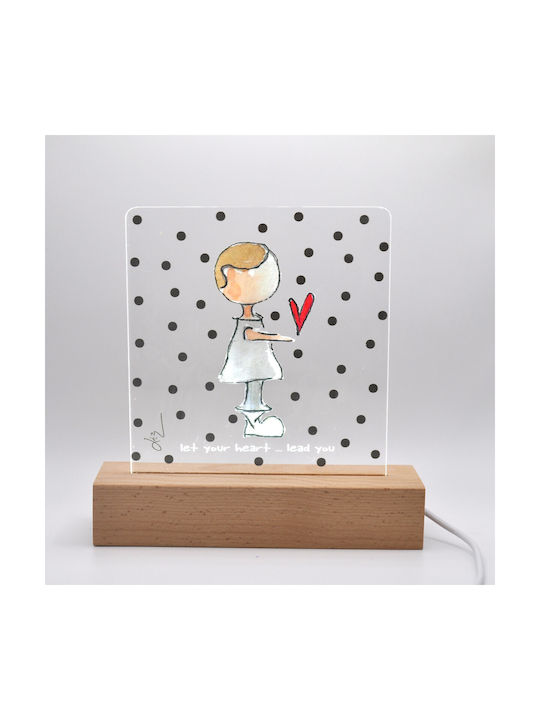 Table Decorative Lamp LED Transparent