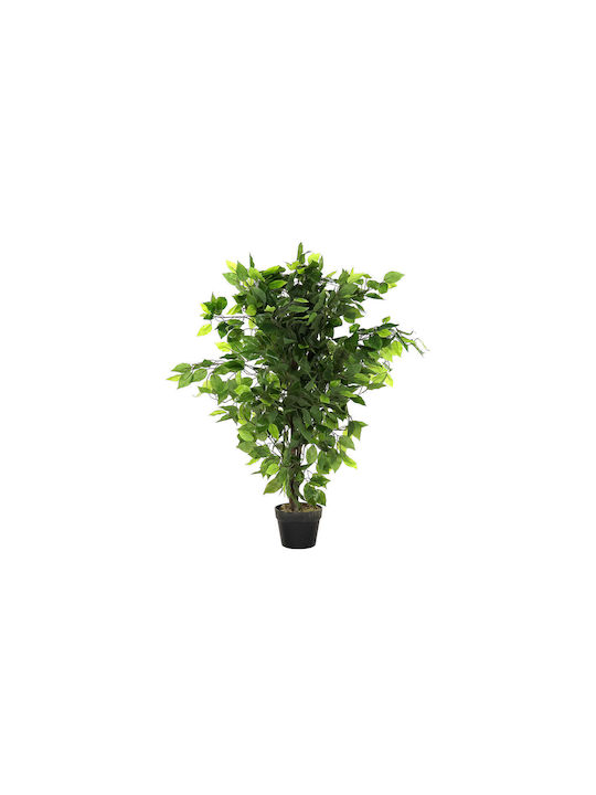 DKD Home Decor Artificial Plant in Pot Green 90cm 1pcs