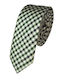Boss Men's Tie Silk Printed in White Color