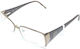 Givenchy Femei Metalic Rame Ochelari Auriu