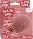 The Eco Gang Konjac Sponge Red Clay Konjac Sponges Facial Cleansing