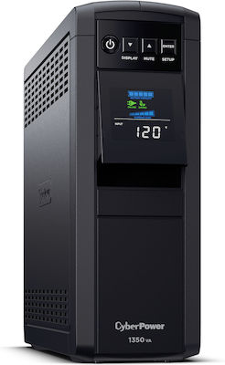 CyberPower UPS Line-Interactive 1600VA 1000W with 10 Power Plugs