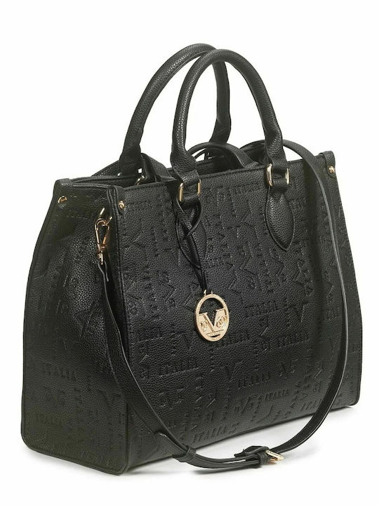 Versace Damen Tasche Tote Hand Schwarz