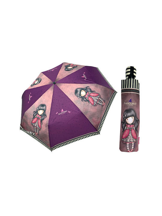 Alouette Kinder Regenschirm Faltbar Bunt mit Durchmesser 53cm.