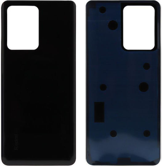 Κапак за замяна на батерията Черен за Xiaomi Redmi Note 12 Pro Plus 5G