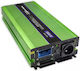 Qoltec Inverter Αυτοκινήτου Καθαρού Ημιτόνου 2000W για 12V DC