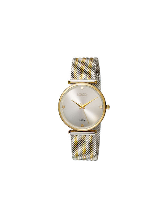 Loisir Watch in Silver Color