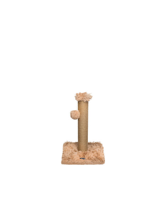 Gloriapets Cat Scratching Post Beige 39x39x80cm.