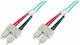 Digitus U/UTP Καλώδιο Δικτύου Ethernet 2m Τιρκουάζ