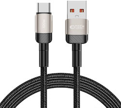 Tech-Protect Ultraboost Evo Titanium USB 2.0 Kabel USB-C männlich - USB-A 100W Schwarz 2m