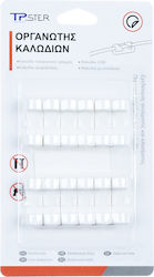 Tpster 32693 Kabelclips Organisation 12 Stück