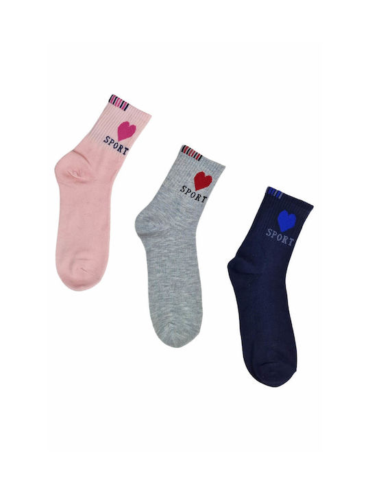 Sockstar Γυναικείες Κάλτσες Πολυχρωμο 3Pack