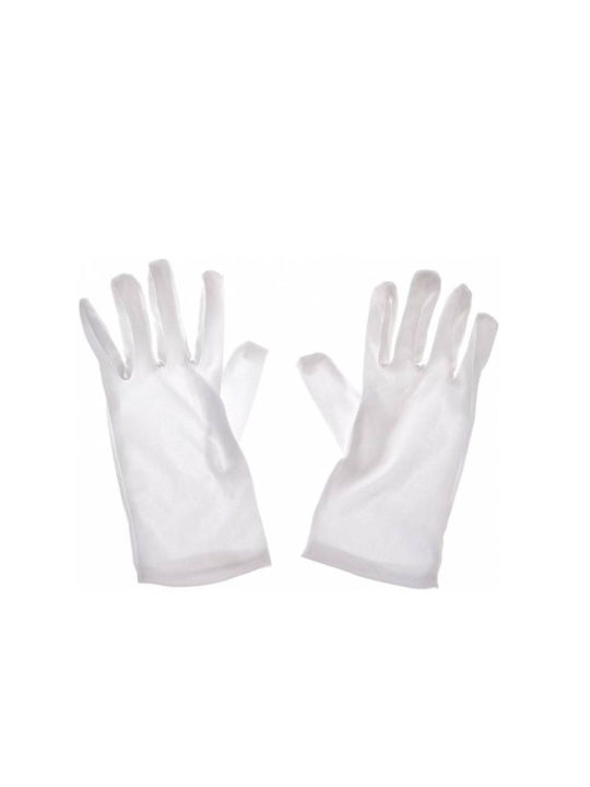 Tres Chic Παιδικά Γάντια Λευκά