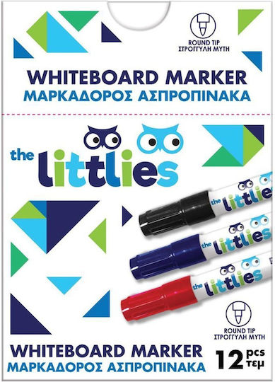 The Littlies Whiteboard Markers Blue 12pcs