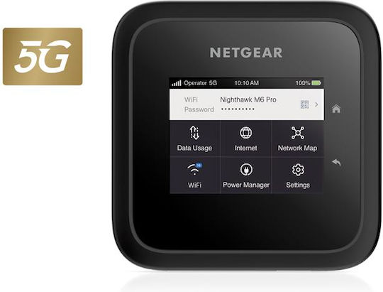 NetGear Nighthawk M6 Pro Безжичен 5G Преносим хотспот Wi-Fi 6E