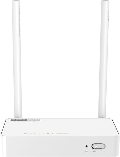 TotoLink N300RT v4 Ασύρματο Router Wi‑Fi 4 με 4 Θύρες