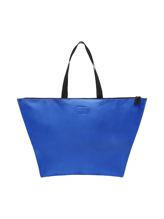 Lipault Damen Tasche Shopper Schulter Blau