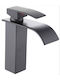 Rolinger Mixing Waterfall Sink Faucet Black