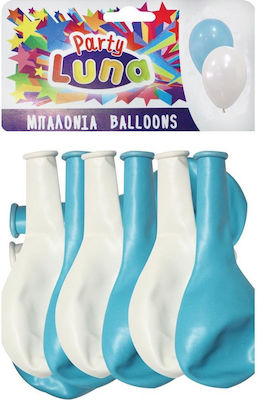 Set of 24 Balloons White 24cm