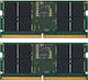 Kingston Value 16GB DDR5 RAM με 2 Modules (2x8GB) και Ταχύτητα 5600 για Laptop