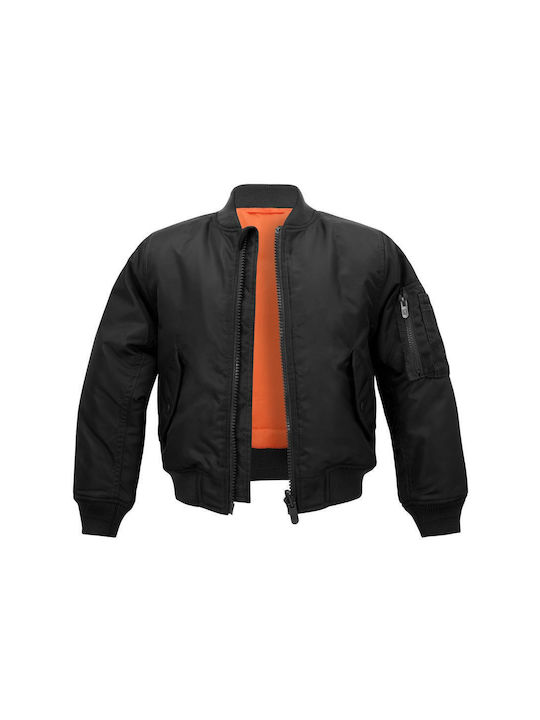 Brandit Kids Bomber Black