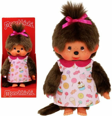 Bandai Spirits Jucărie de Pluș Ursuleț Monchhichi 20 cm