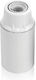 Ε 14 Power Socket with Socket E14 in White color Set 1pcs 1880-292