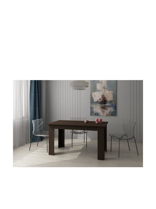 Hazel Table Dining Room Wooden Wenge 120x80x75cm