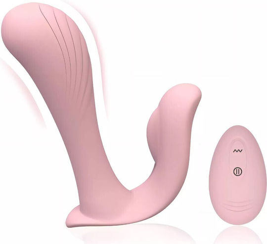 Mokko Toys Mini Διπλός Δονητής 12cm Ροζ