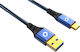 Oehlbach Plus C3 USB 3.2 Kabel USB-C männlich - USB-A Blau 2m (D1C9355)