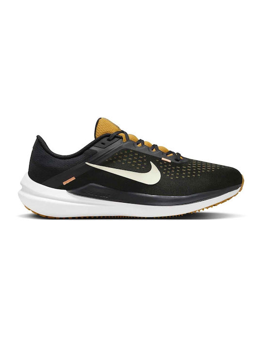 Nike Winflo 10 Bărbați Pantofi sport Alergare Black / Bronzine / Amber Brown / Olive Aura
