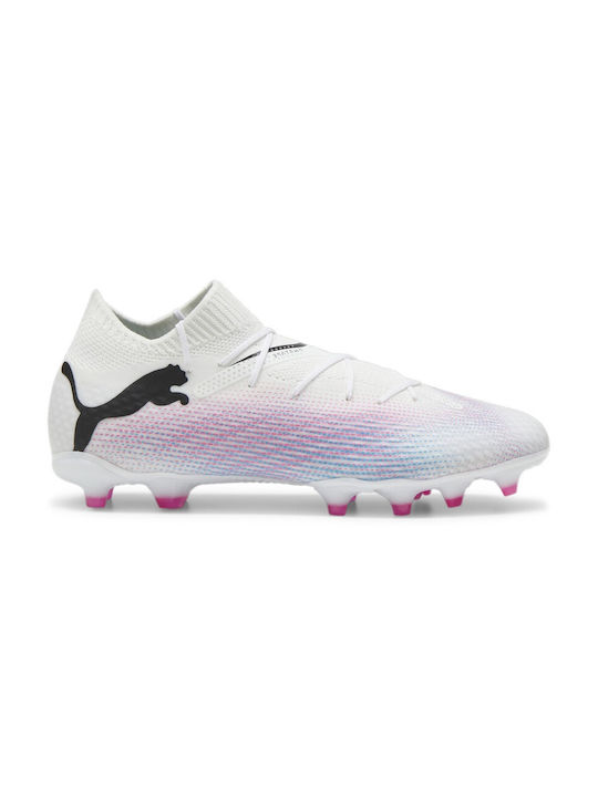 Puma Future 7 Pro FG/AG High Football Shoes with Cleats Multicolour