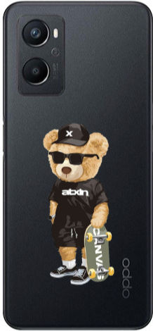Silicone Back Cover 1.5mm Transparent for Oppo A96