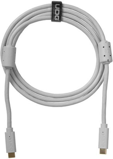 UDG USB 3.2 Cable USB-C male - USB-C Λευκό 1.5m U99001WH